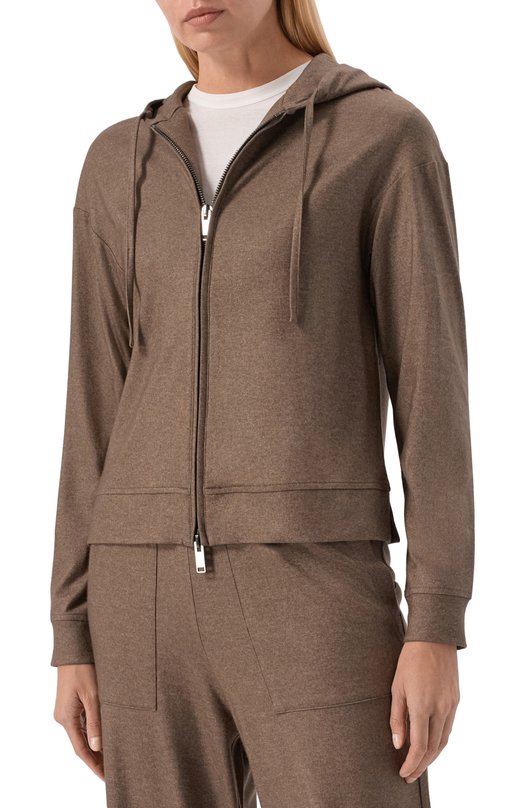 Толстовка из кашемира и шелка MVST M25.2MW.H404/45623 Коричневый  M25.2MW.H404/45623 Фото 3