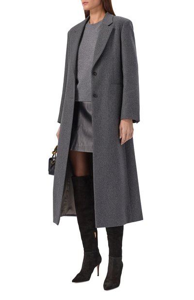 Замшевые ботфорты jules 85 GIANVITO ROSSI, арт. G80222.85RIC.C45NER0, фото 3