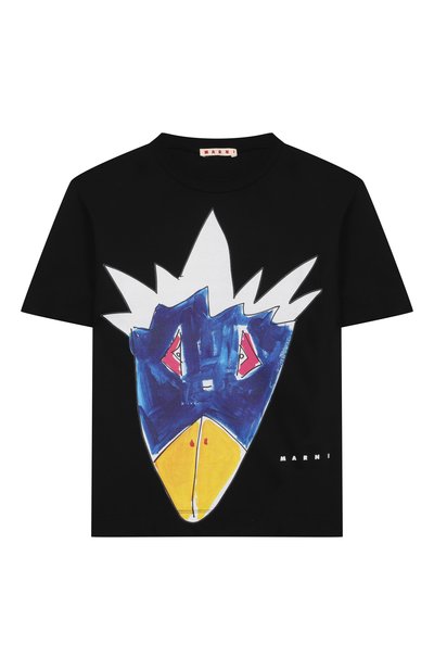 Хлопковая футболка MARNI, арт. M01569/M00RF