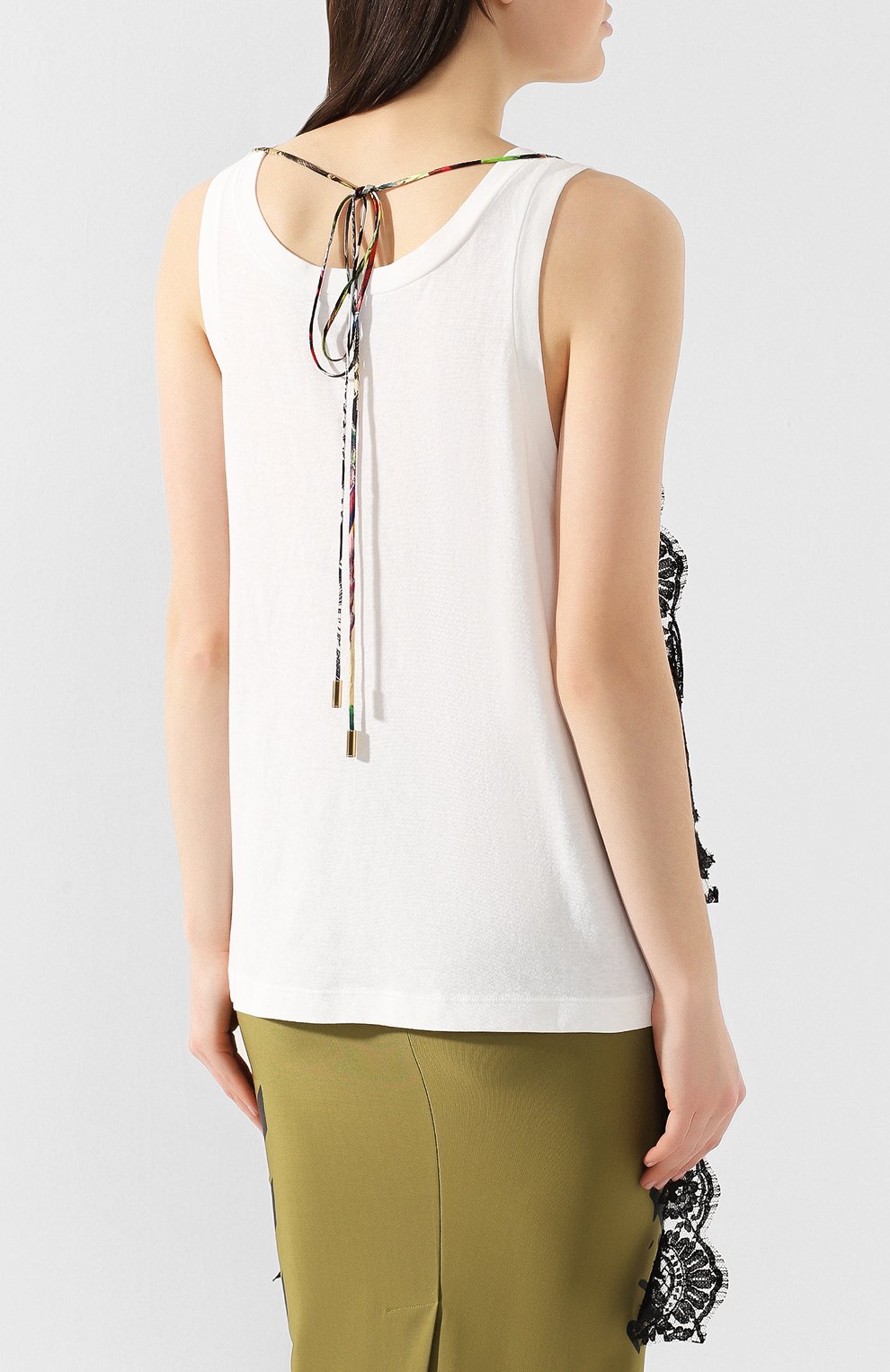 Хлопковый топ DSQUARED2, арт. S72NL0013/S22507, фото 4