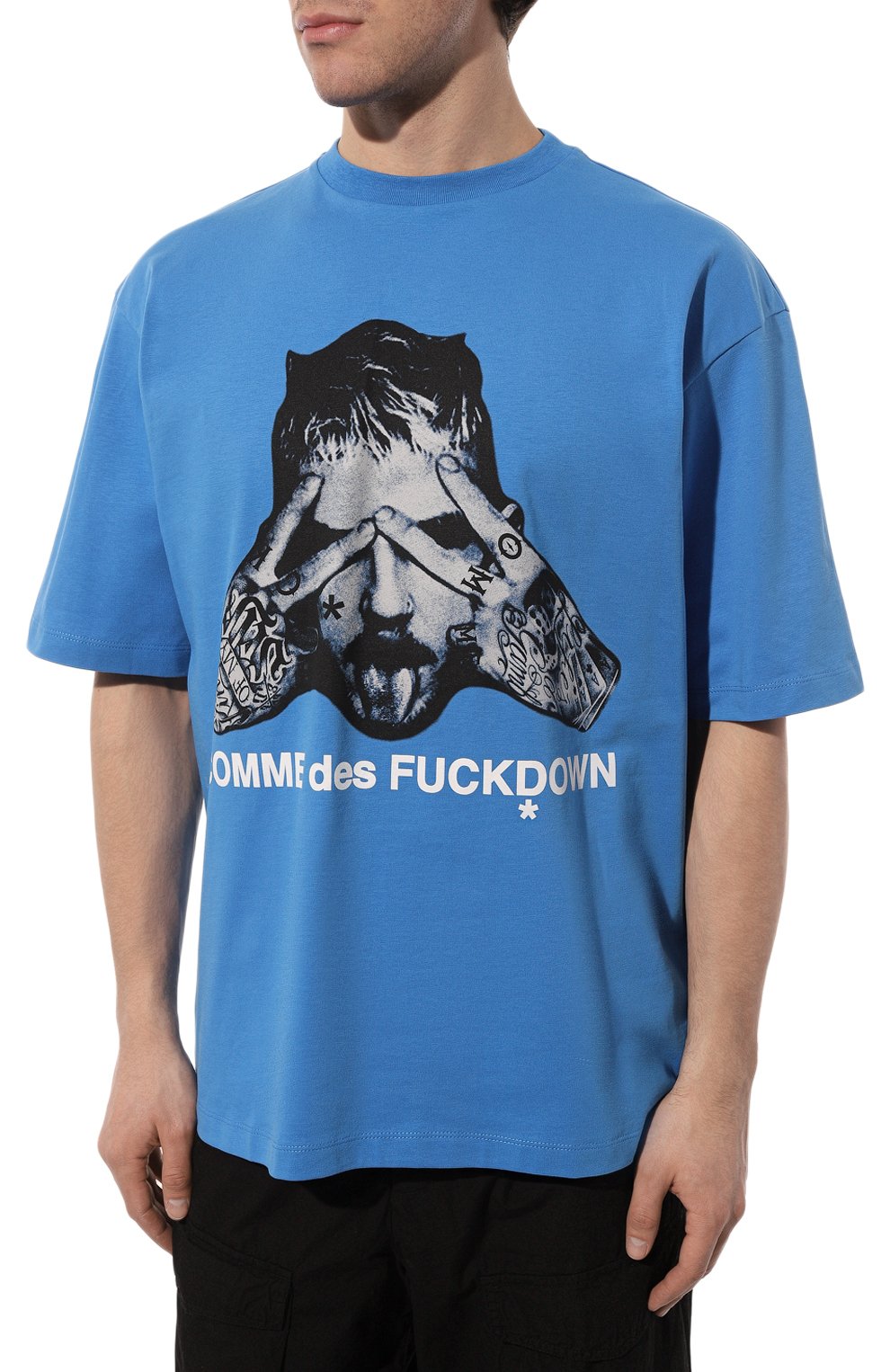 Хлопковая футболка COMME DES FUCKDOWN, арт. CDFU2441, фото 3
