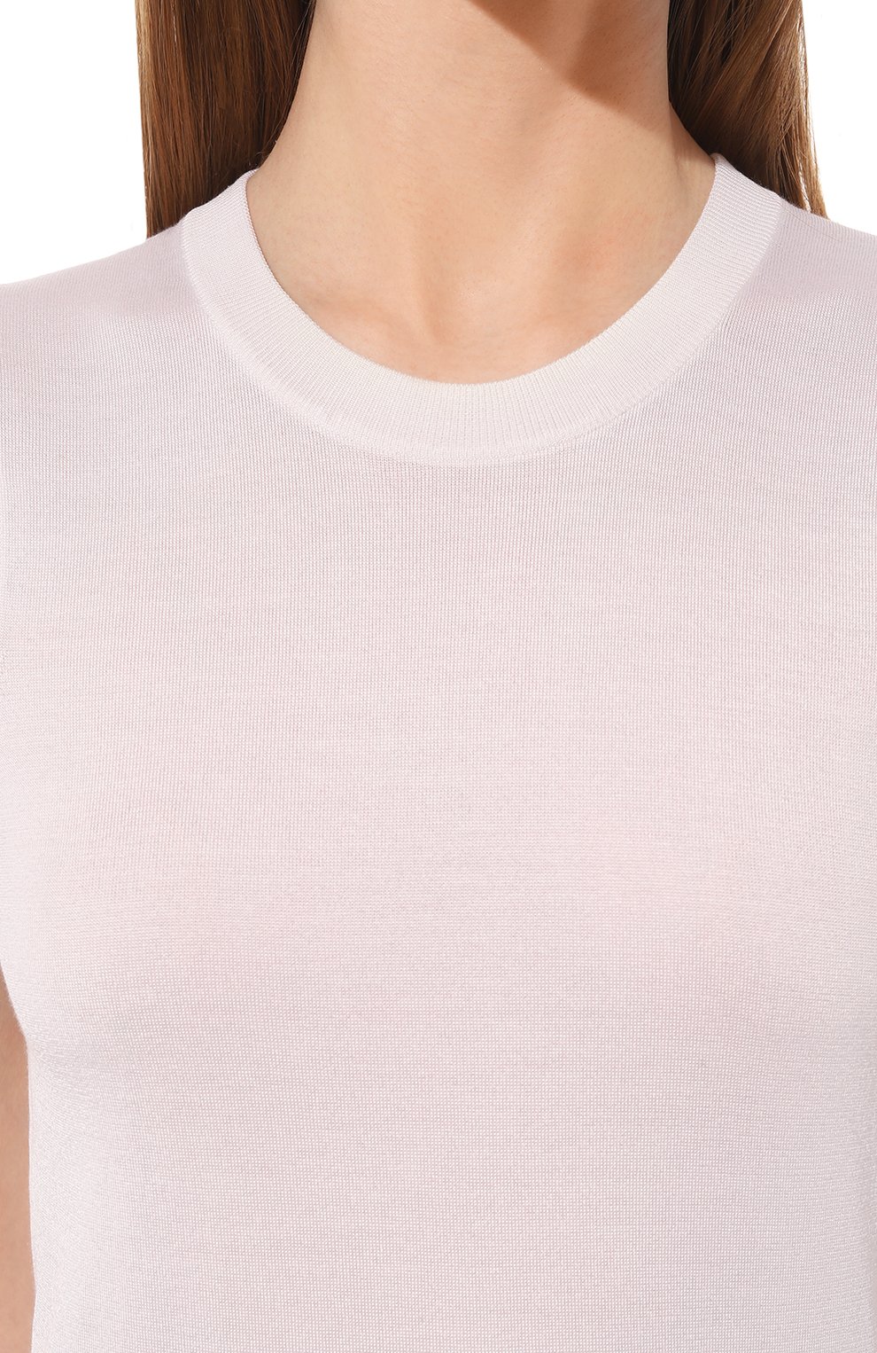 Шелковый топ DOLCE & GABBANA, арт. FXJ26T/JBSB7, фото 5