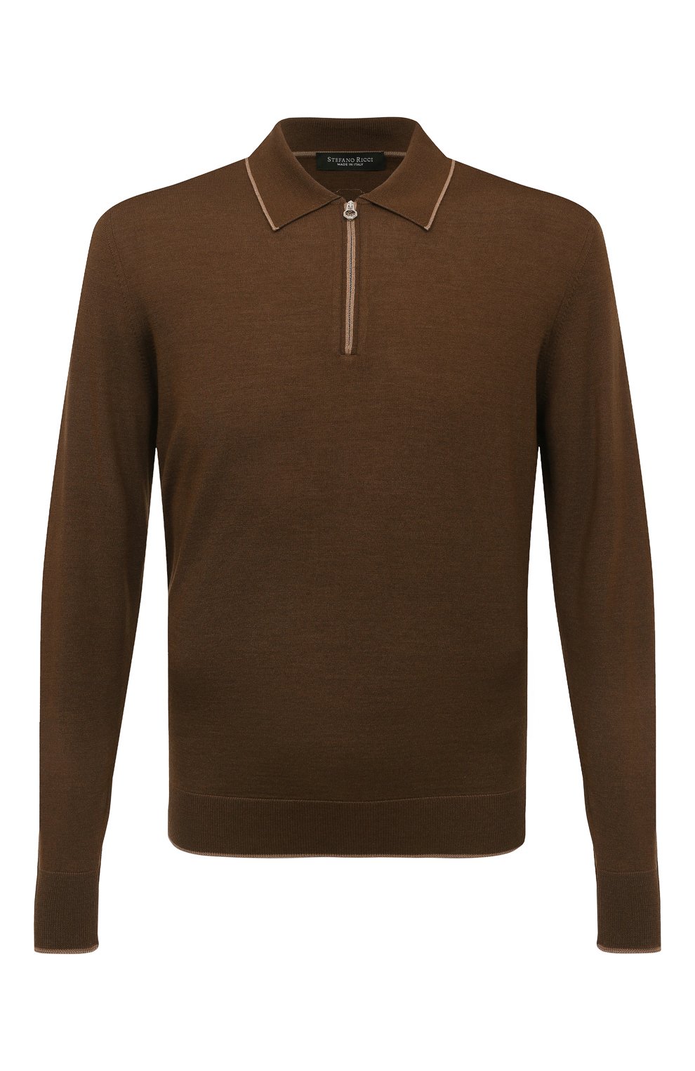 Поло из шерсти и шелка STEFANO RICCI, арт. K606307P30/F22460, фото 1