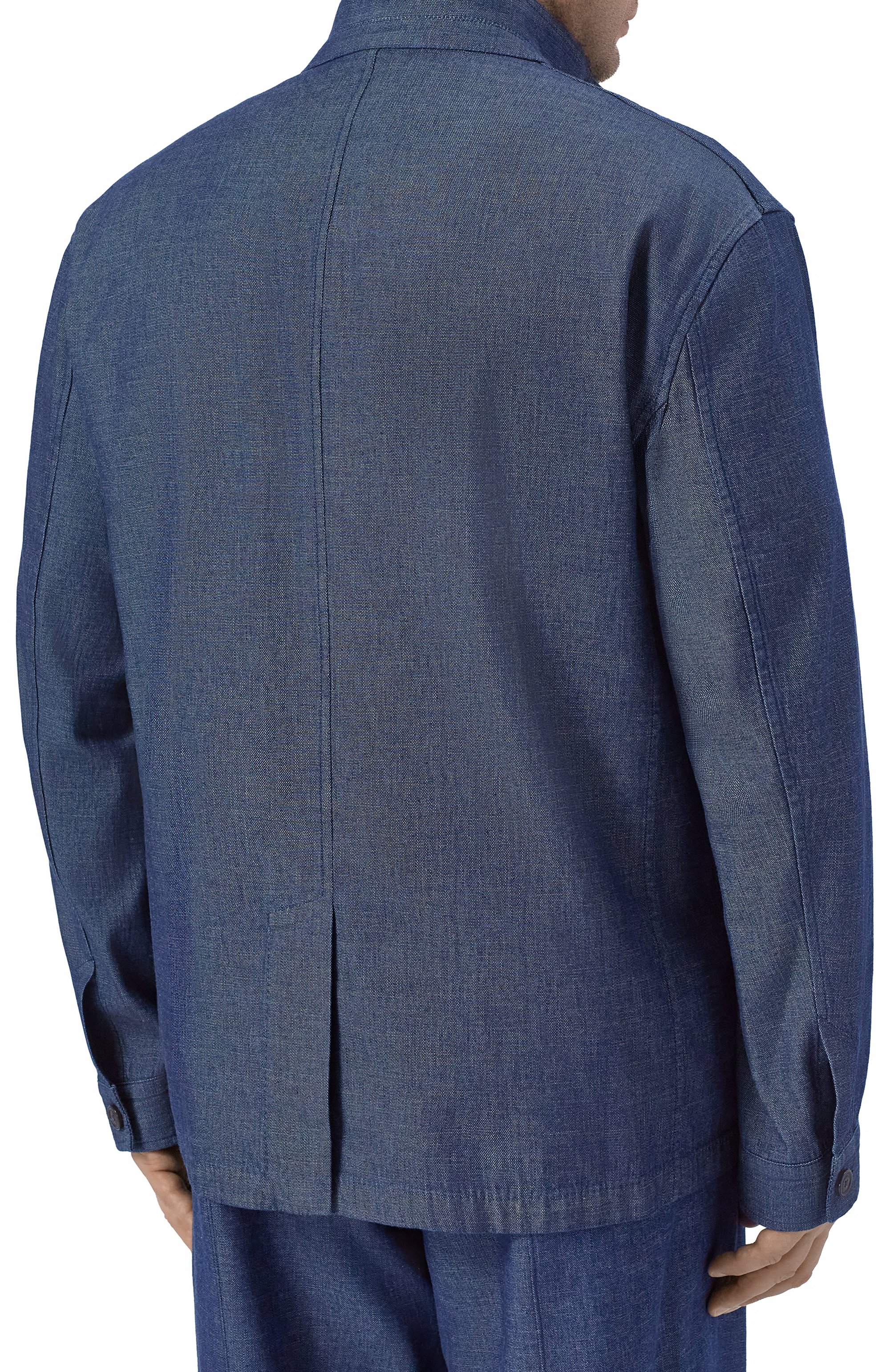 Джинсовая куртка-рубашка CORTIGIANI, арт. 4AG638, фото 4