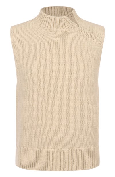 Мужской жилет из шерсти и кашемира DRIES VAN NOTEN, арт. 021245-2710-005