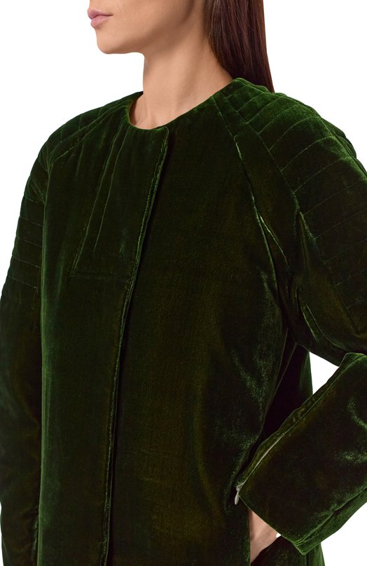 Бархатная куртка Akhmadullina 1226.2K120/V501 Зелёный  1226.2K120/V501 Фото 5
