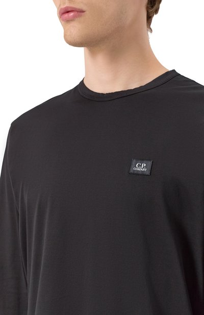 Хлопковый лонгслив C.P. COMPANY, арт. 19CMTS278A006374G, фото 5
