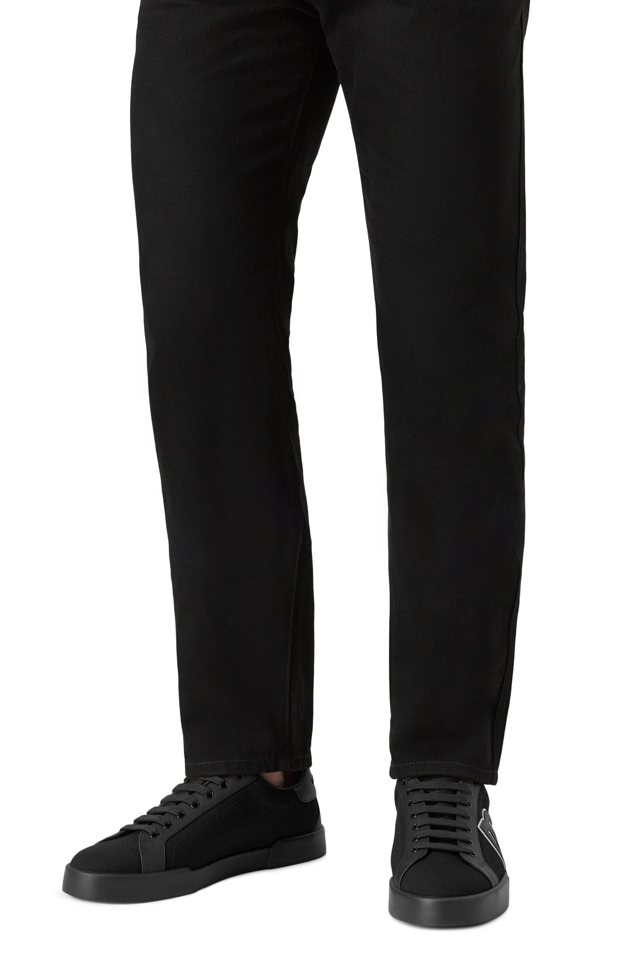 Комбинированные кеды portofino light strobel DOLCE & GABBANA, арт. CS2343/AE629, фото 3