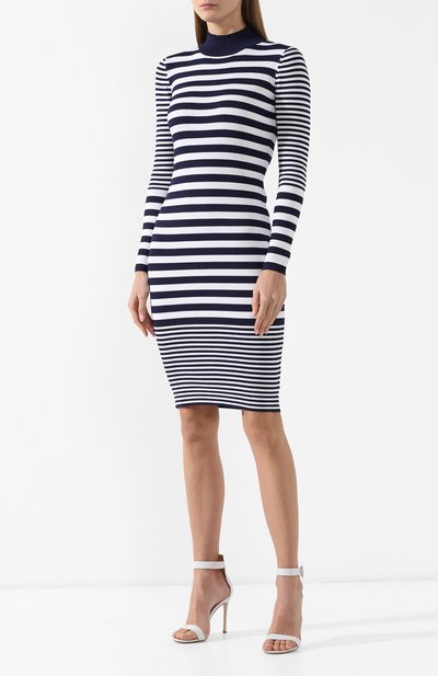 Платье-миди в полоску MICHAEL MICHAEL KORS, арт. MH88YFH5ZV, фото 3