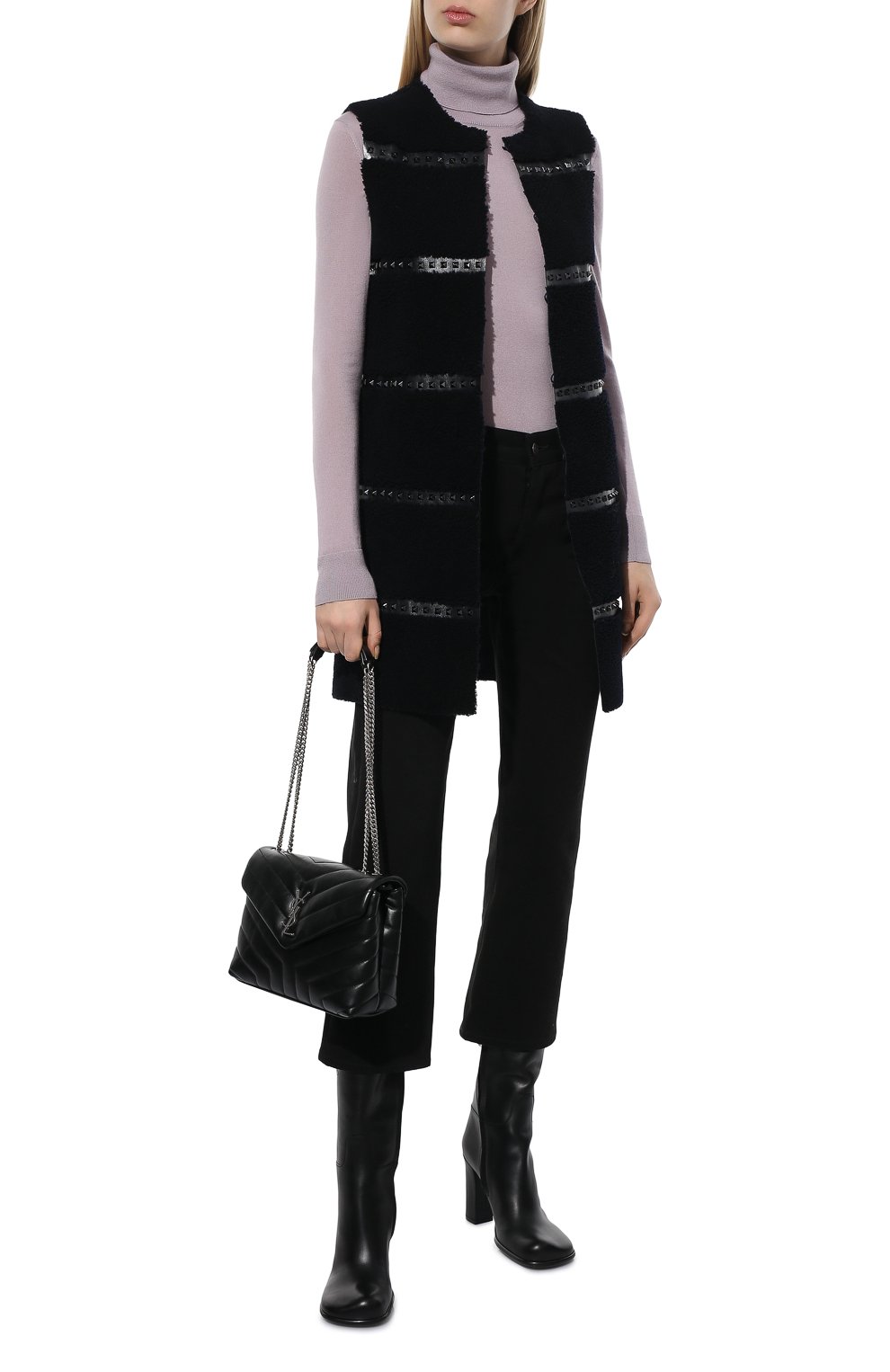 Жилет из овчины VALENTINO, арт. SF3FC2566FF, фото 2