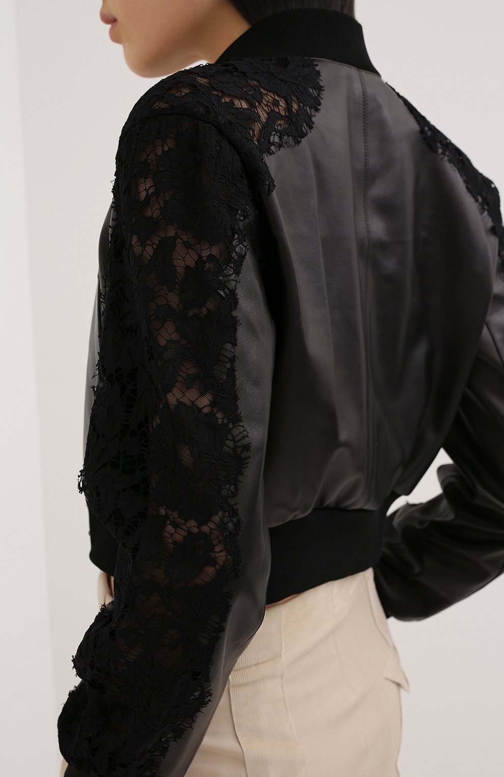 Кожаный бомбер VALENTINO, арт. UB3NA05R1Y9, фото 4