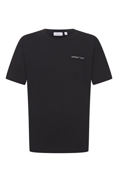 Мужская хлопковая футболка OFF-WHITE, арт. 0MAA16MF26JER00L0