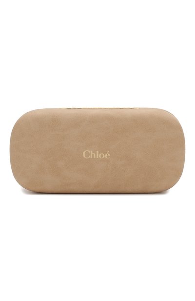 Солнцезащитные очки CHLOÉ коричневого цвета по цене 22150 руб., арт. 2743S-270, фото 5 Солнцезащитные очки CHLOÉ, арт. 2743S-270, фото 5