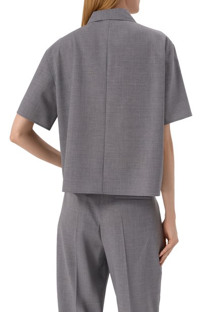 Шерстяная рубашка BOSS, арт. 50541991, фото 4