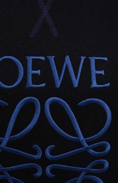 Хлопковое худи LOEWE, арт. S359341XAQ, фото 5