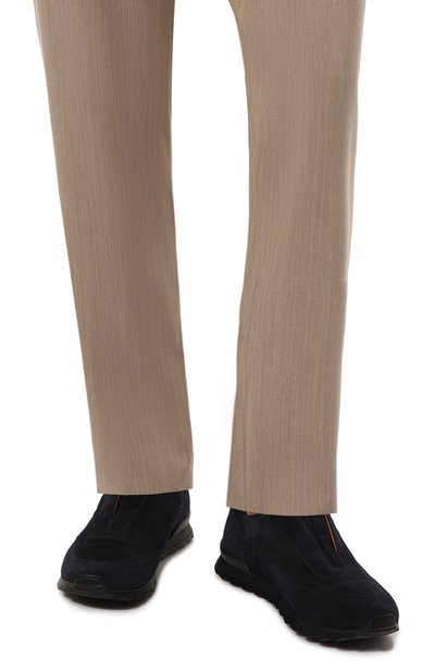 Замшевые кроссовки KITON, арт. USSA107N0097702, фото 3