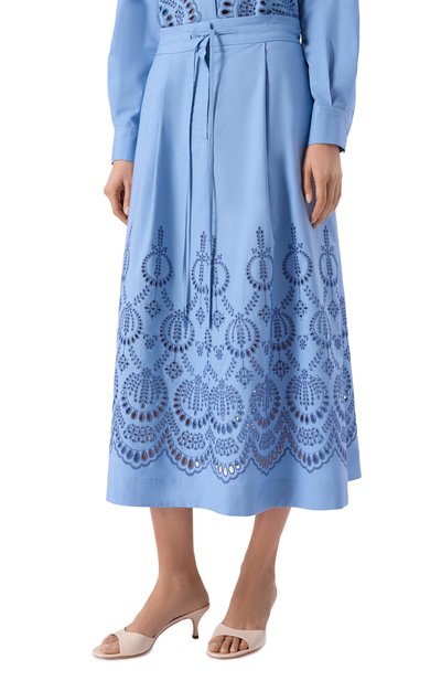 Хлопковая юбка P.A.R.O.S.H., арт. D620494/CANNES, фото 3