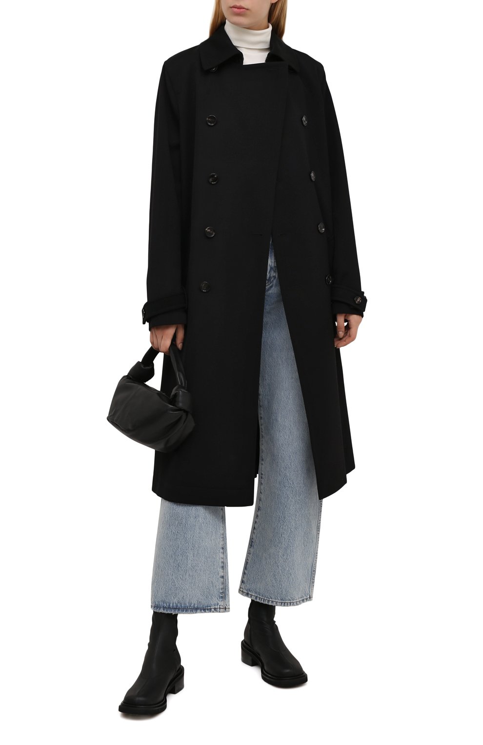 Кожаные ботинки kah BY FAR, арт. 21PFKAHBBLV, фото 2