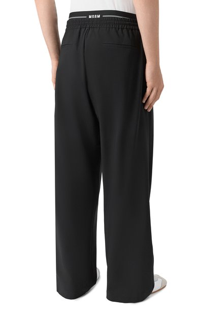 Шерстяные брюки MSGM, арт. 4040MP13/267100, фото 4