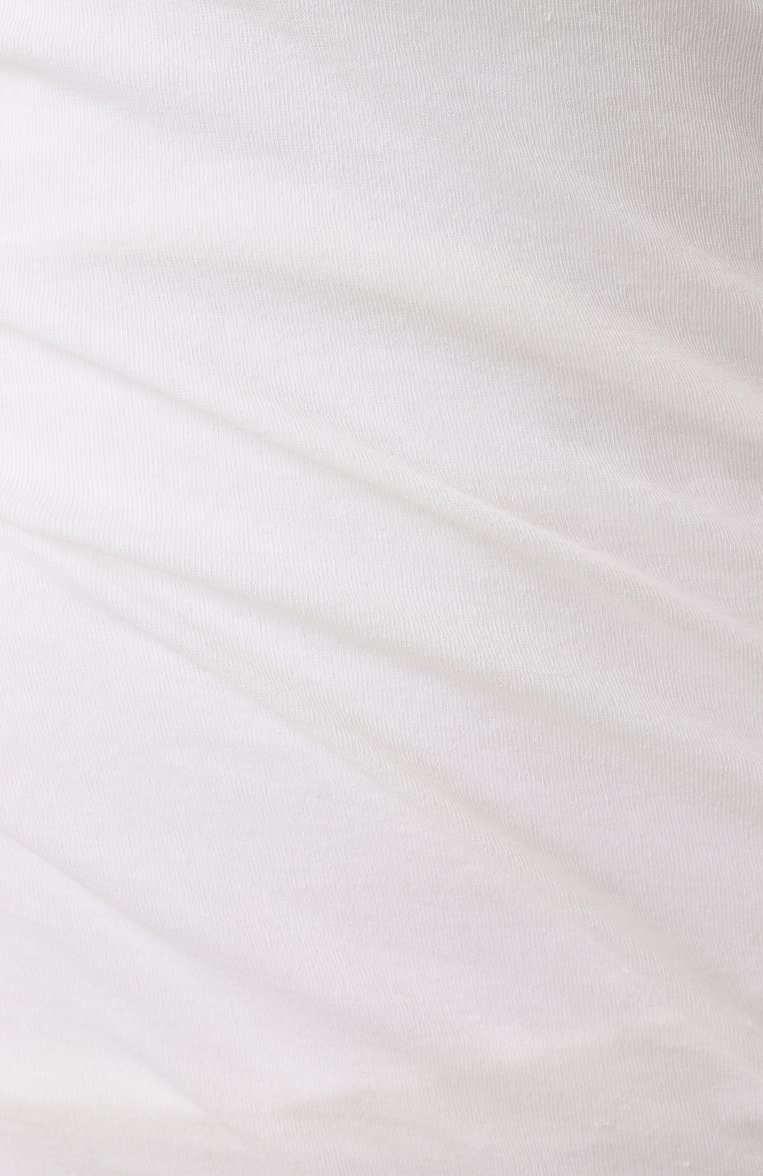 Женское хлопковое платье JIL SANDER белого цвета, арт. J02CT0505/J20249 | Фото 6 (Материал внешний: Хлопок; Случай: Повседневный; Длина Ж (юбки, платья, шорты): До колена; Женское Кросс-КТ: Платье-одежда; Стили: Минимализм; Рукава: Без рукавов)