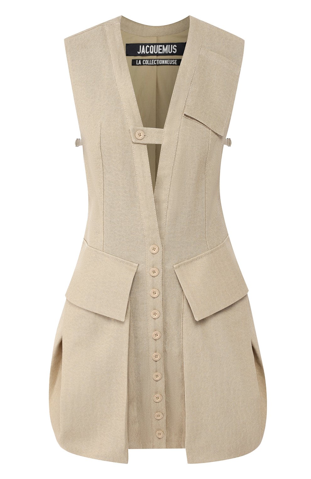 Шелковый жилет JACQUEMUS, арт. 193T009/15190, фото 1