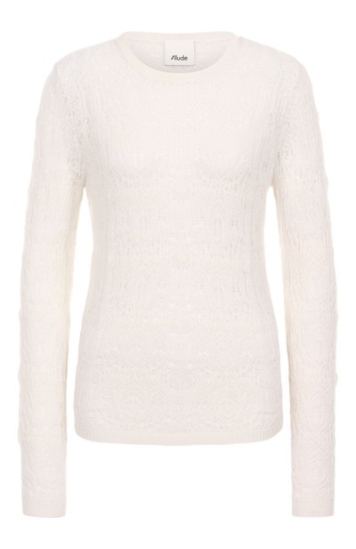 Женский пуловер из шерсти и кашемира ALLUDE, арт. 255/17661