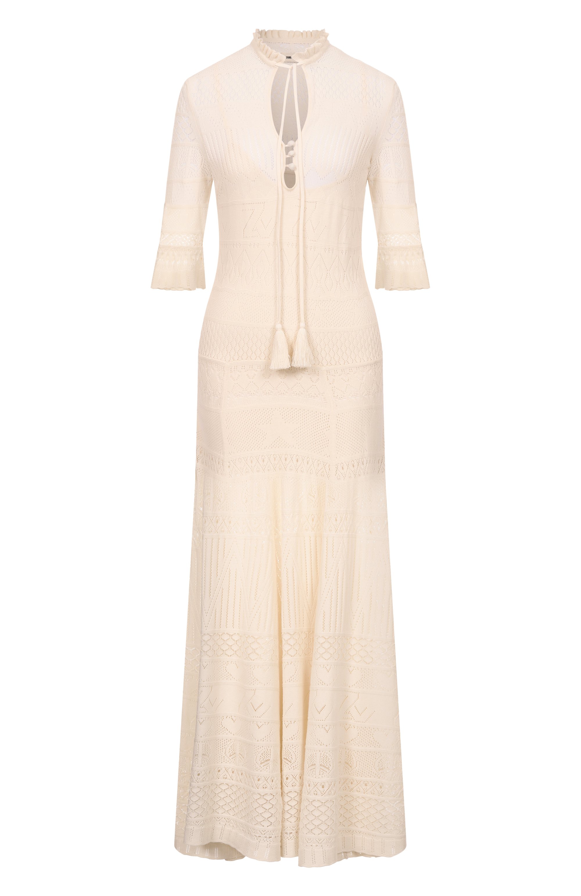 Хлопковое платье ZADIG AND VOLTAIRE, арт. KWDR01210, фото 1