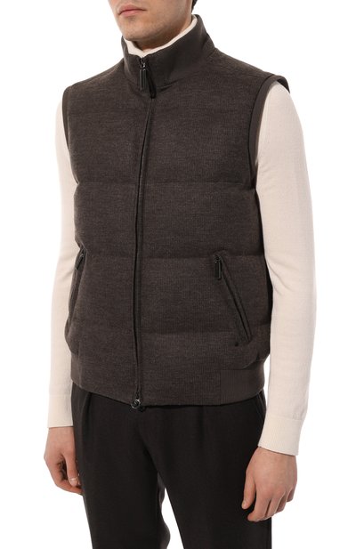 Шерстяной жилет STEFANO RICCI, арт. MZJ3400310/W0008P, фото 3