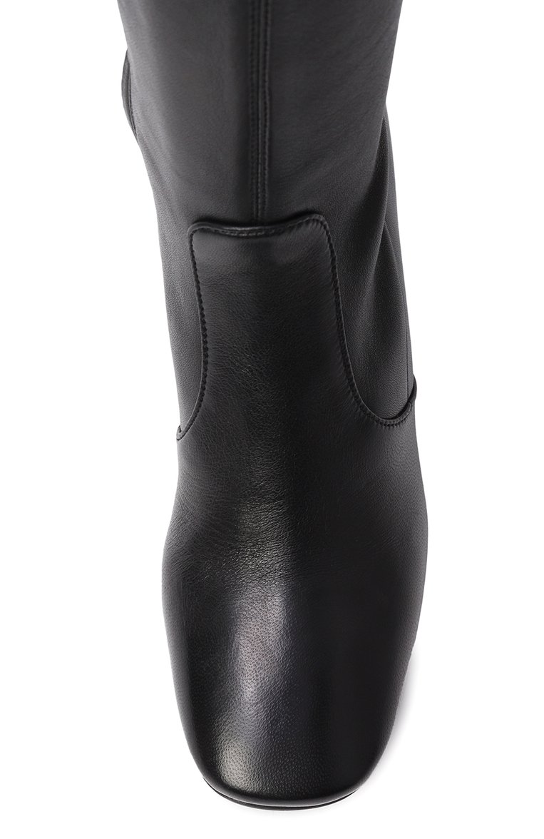 Кожаные сапоги PRADA, арт. 1W879I-008-F0002-F-065, фото 4