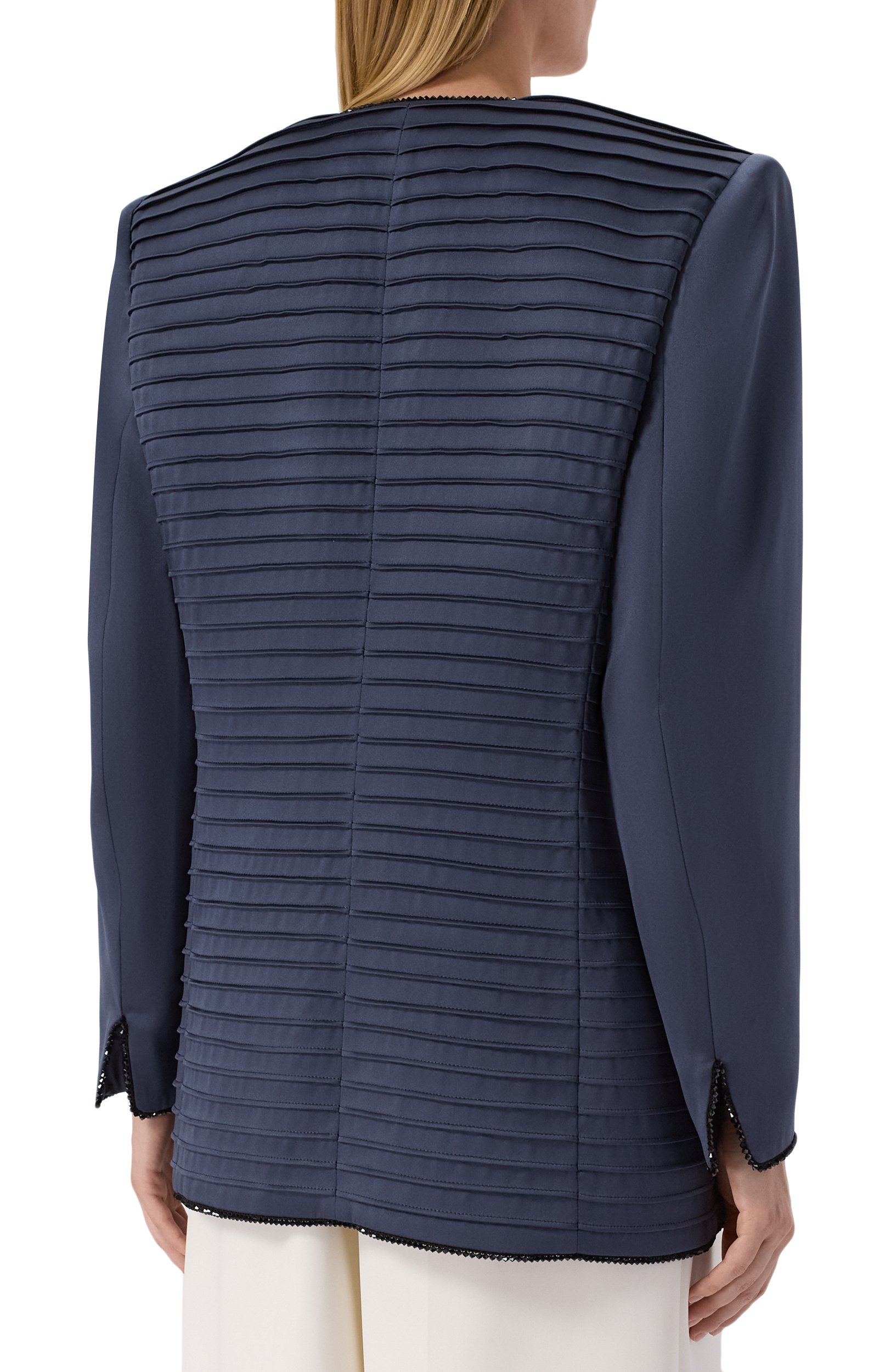 Шелковый жакет GIORGIO ARMANI, арт. GW004385/AF31286, фото 4