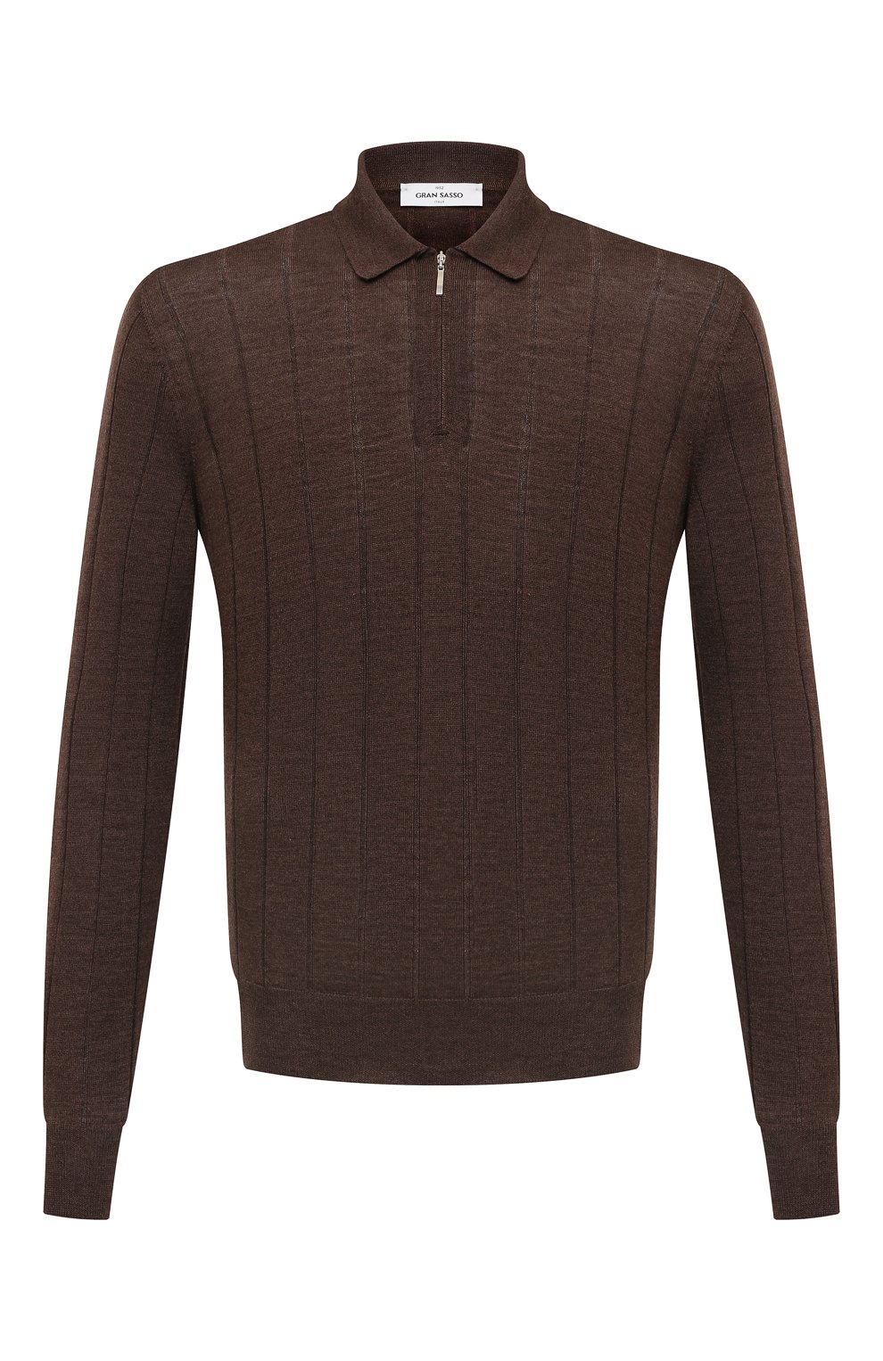 Поло из шерсти и шелка GRAN SASSO, арт. 57137/13118, фото 1