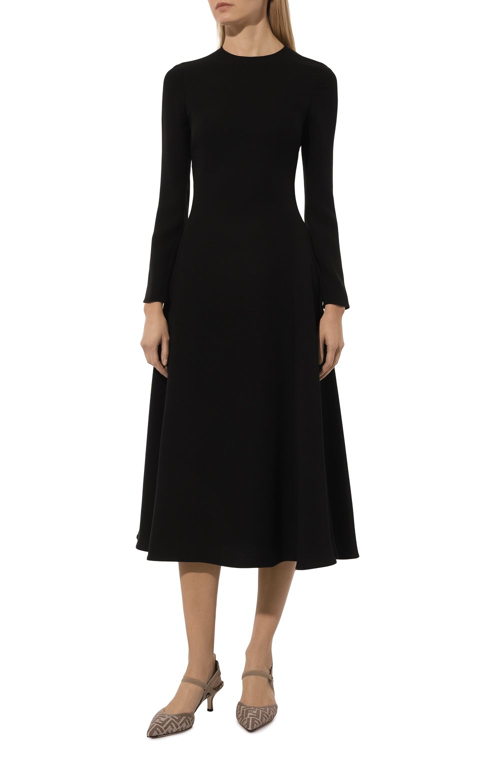 Шелковое платье VALENTINO, арт. 5B0VABJ11MM, фото 3