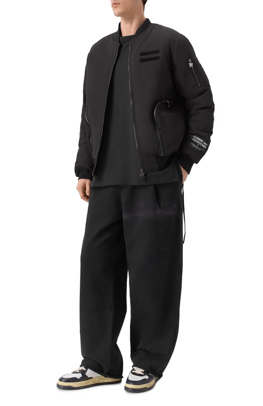 Утепленный бомбер Comme des Fuckdown CFABM01702 Чёрный  CFABM01702 Фото 2