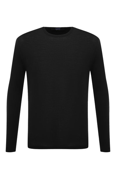 Мужская лонгслив из шерсти и шелка KNT, арт. UMM054304