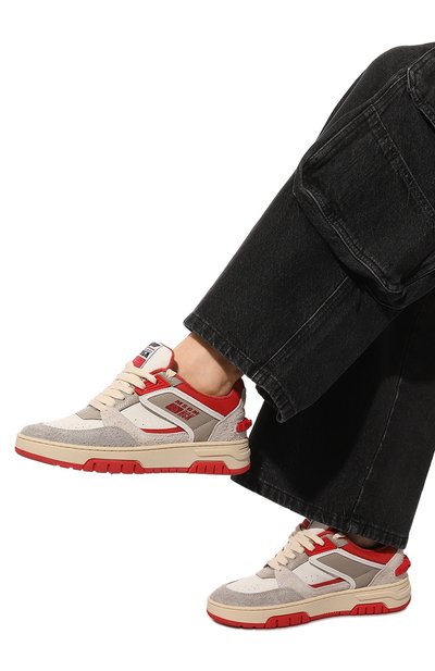 Комбинированные кеды new rck MSGM разноцветного цвета по цене 47400 руб., арт. 3541MDS603/487, фото 3 Комбинированные кеды new rck MSGM, арт. 3541MDS603/487, фото 3