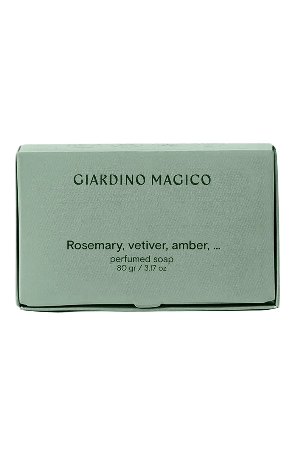 Парфюмированное мыло rosemary, vetiver, amber, … (80g) GIARDINO MAGICO, арт. 4640200325976, фото 1