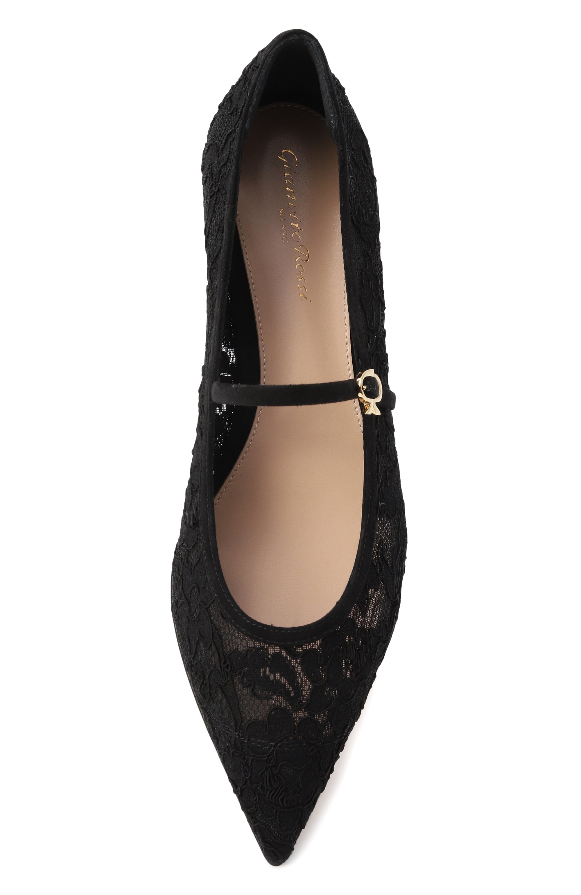 Текстильные балетки claudia GIANVITO ROSSI, арт. G22345.05RIC.LRMNENN, фото 6