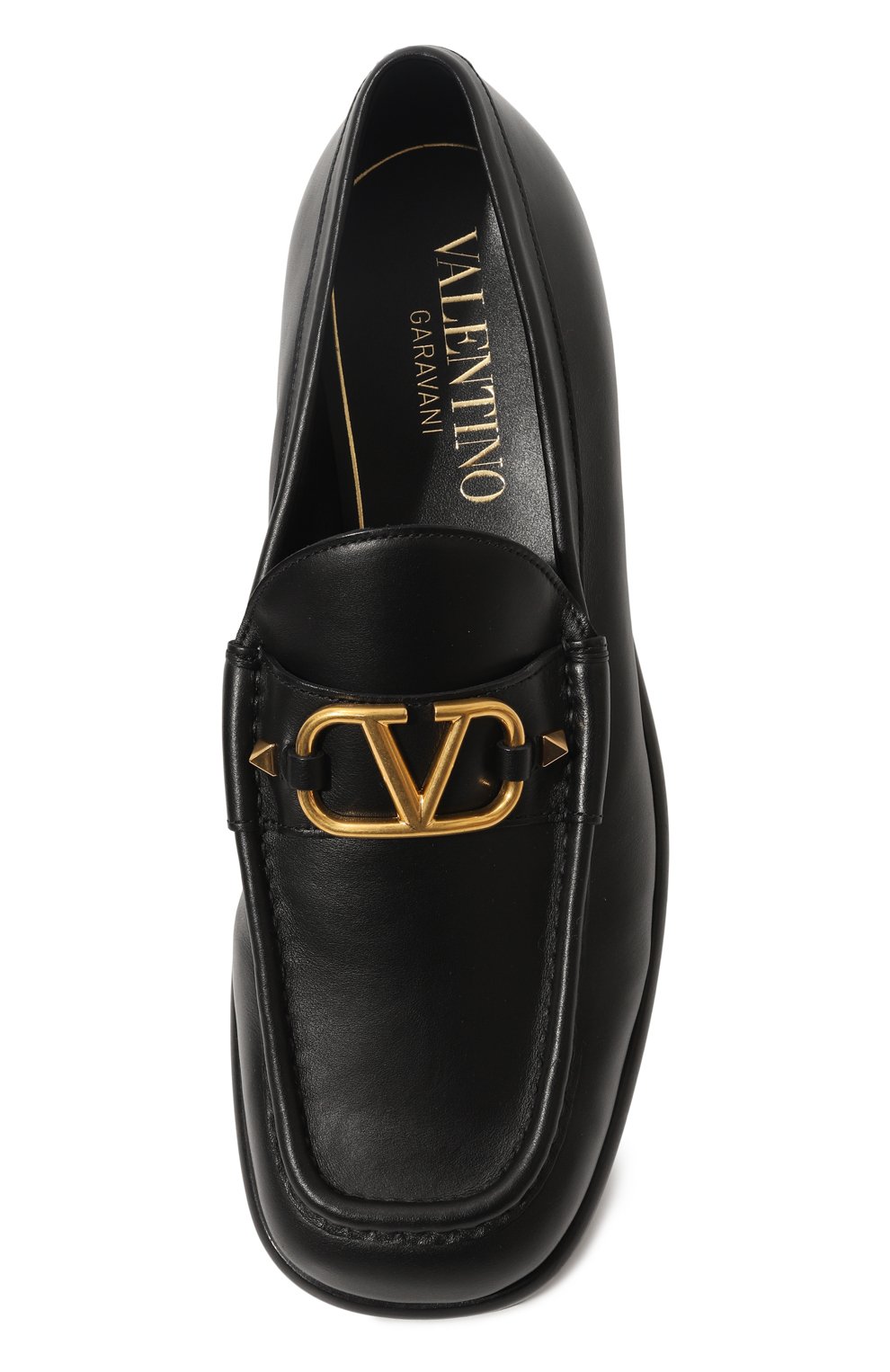 Кожаные лоферы VALENTINO, арт. 2Y2S0G65/XBG, фото 6