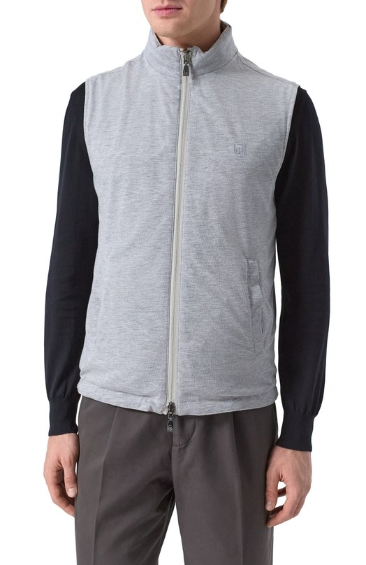 Двусторонний жилет Corneliani 25C5Q7-2520148 Бежевый  25C5Q7-2520148 Фото 8