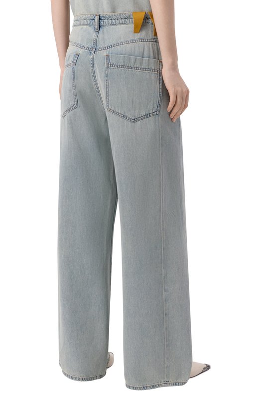 Джинсы Iris Darkpark WTR37 TBL01W065/IRIS-PAPER BAG TENCEL DENIM Голубой  WTR37 TBL01W065/IRIS-PAPER BAG TENCEL DENIM Фото 4