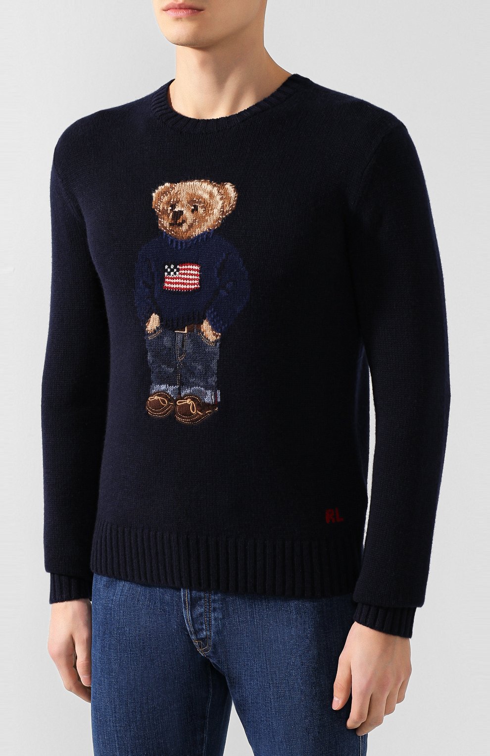 Кашемировый свитер RALPH LAUREN, арт. 790738543, фото 3