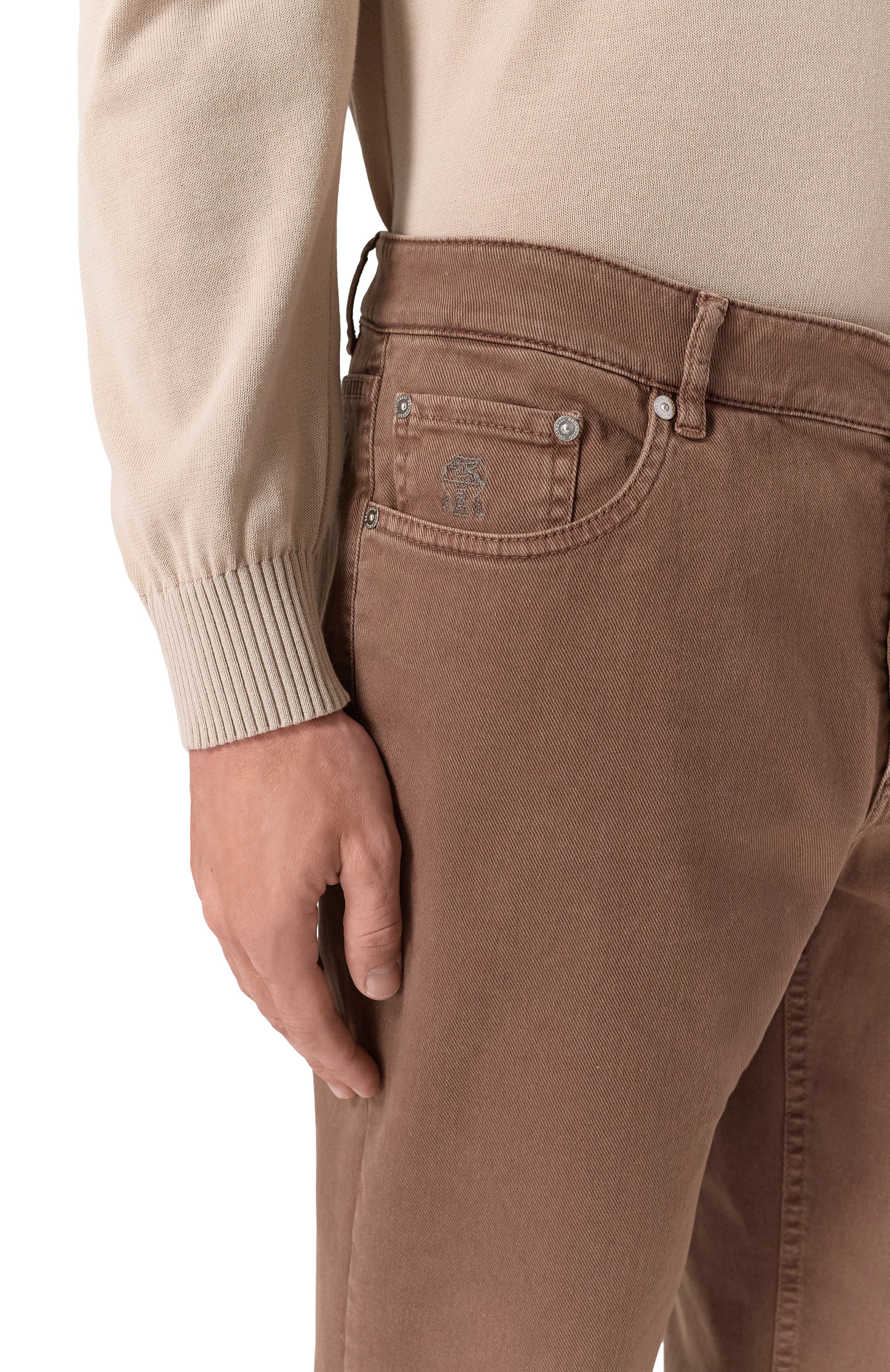 Джинсы traditional fit BRUNELLO CUCINELLI, арт. M277PB3210, фото 5