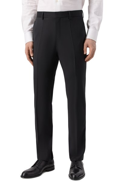 Шерстяные брюки BOSS, арт. 50537573, фото 3