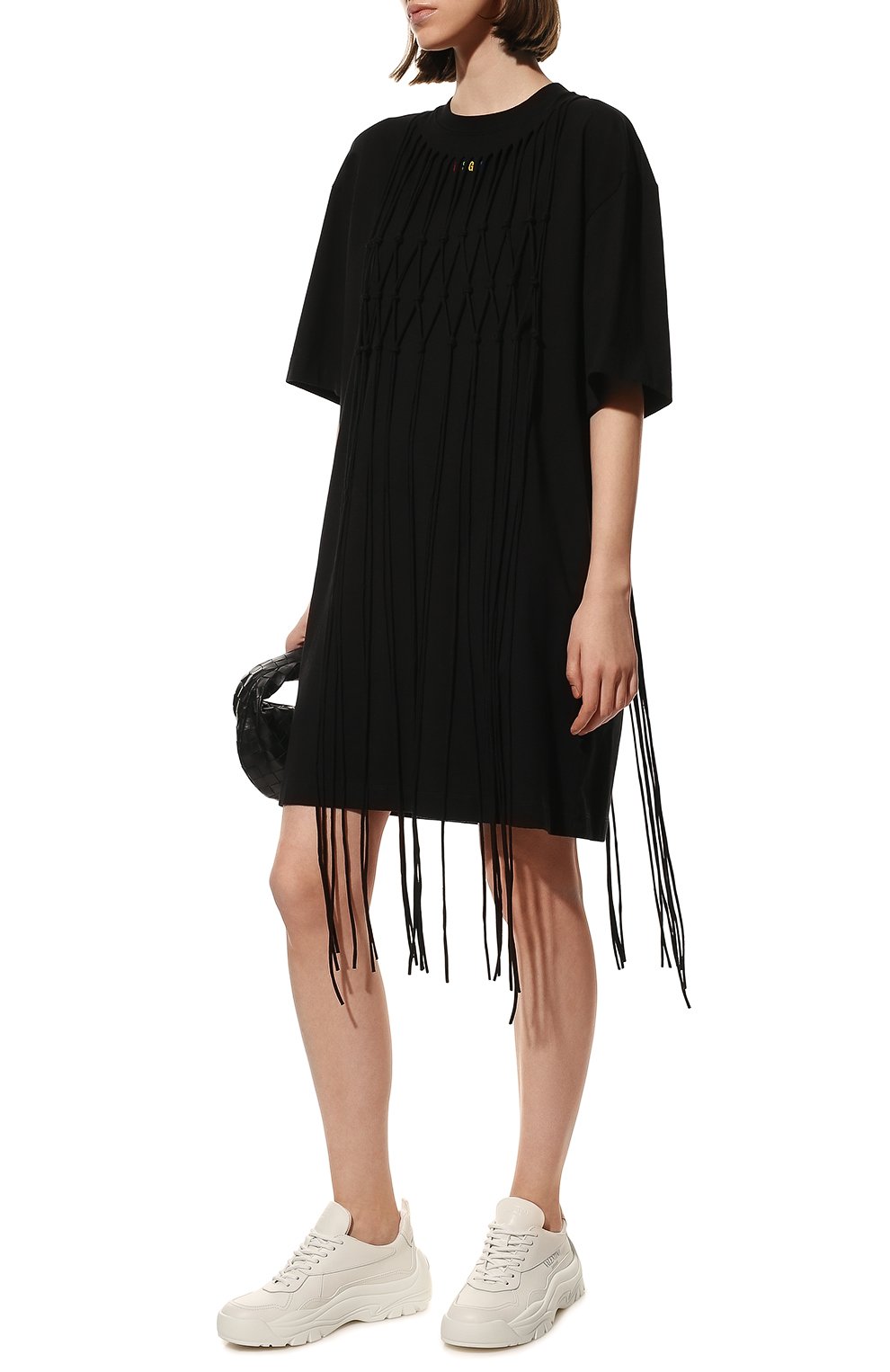 Хлопковое платье MSGM, арт. 3241MDA65 227298, фото 2