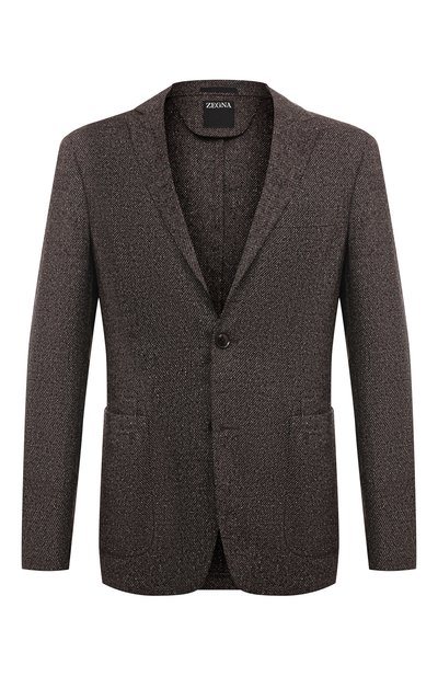 Пиджак из шерсти и шелка ZEGNA, арт. 1D7SG0/650706A6, фото 1