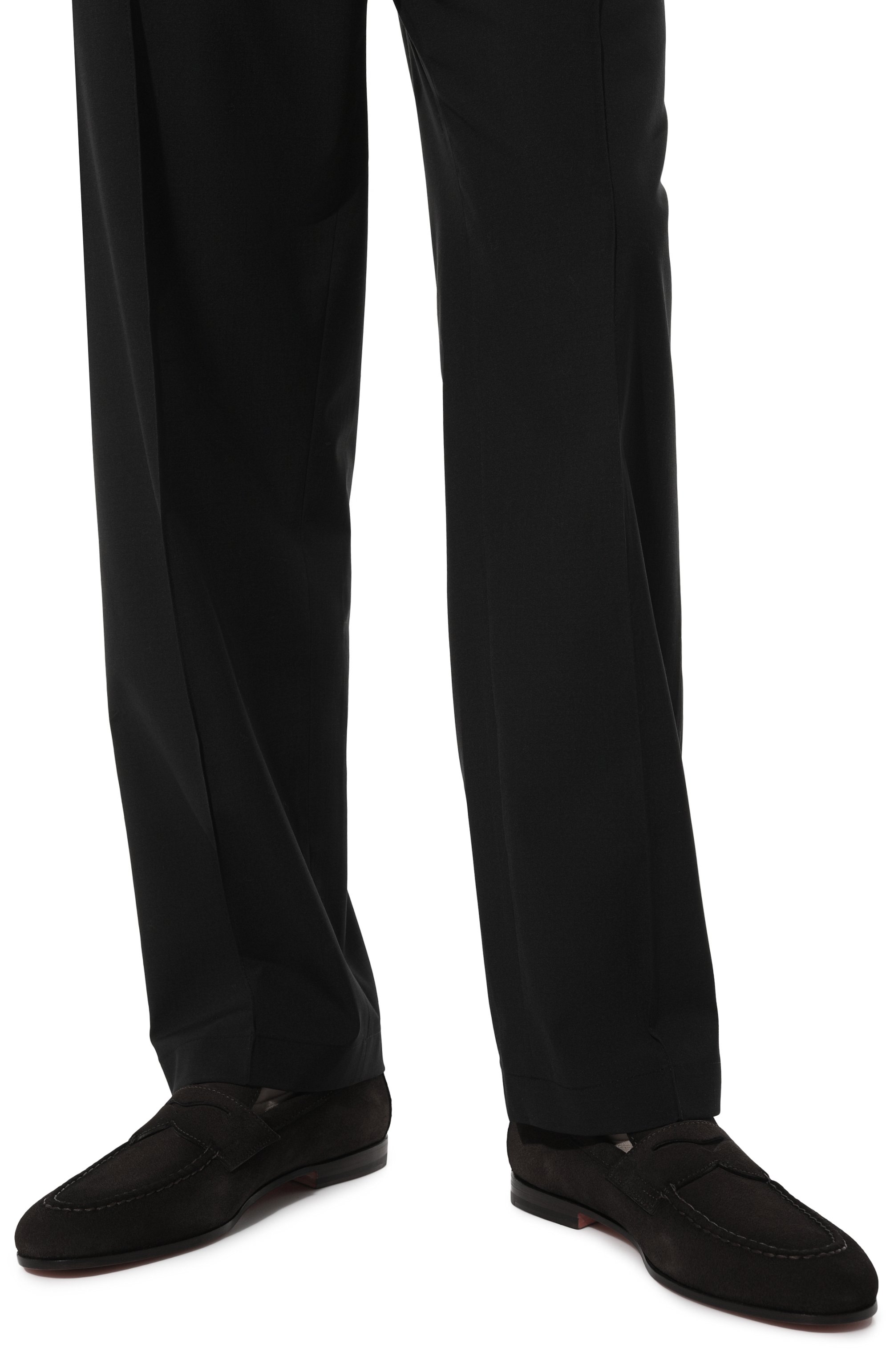 Замшевые пенни-�лоферы carlos SANTONI, арт. MCNG18007SA4SSG5, фото 3