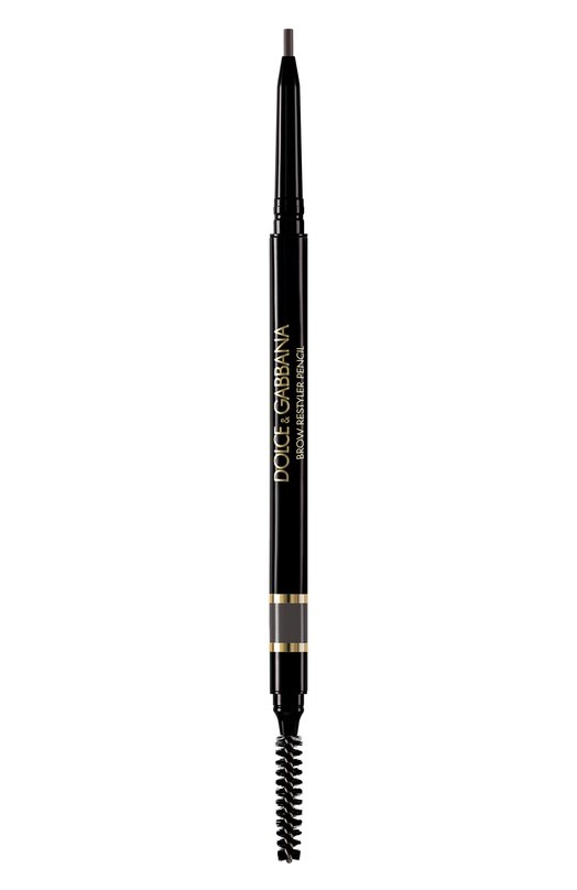 фото Моделирующий карандаш для бровей brow restyler pencil, оттенок 05 soft brown black (0,09g) dolce & gabbana