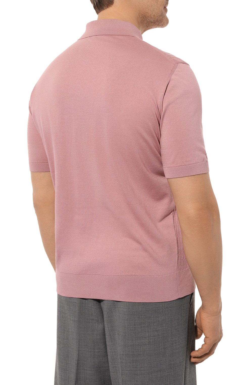 Поло из шелка и хлопка STEFANO RICCI, арт. K818066P31/F24171, фото 4