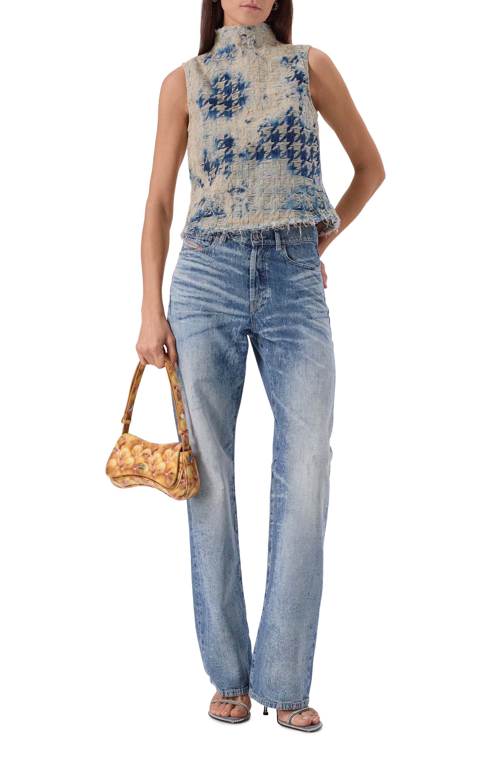 Сумка play DIESEL желтого цвета по цене 35500 руб., арт. X10202/P6019, фото 7 Сумка play DIESEL, арт. X10202/P6019, фото 7