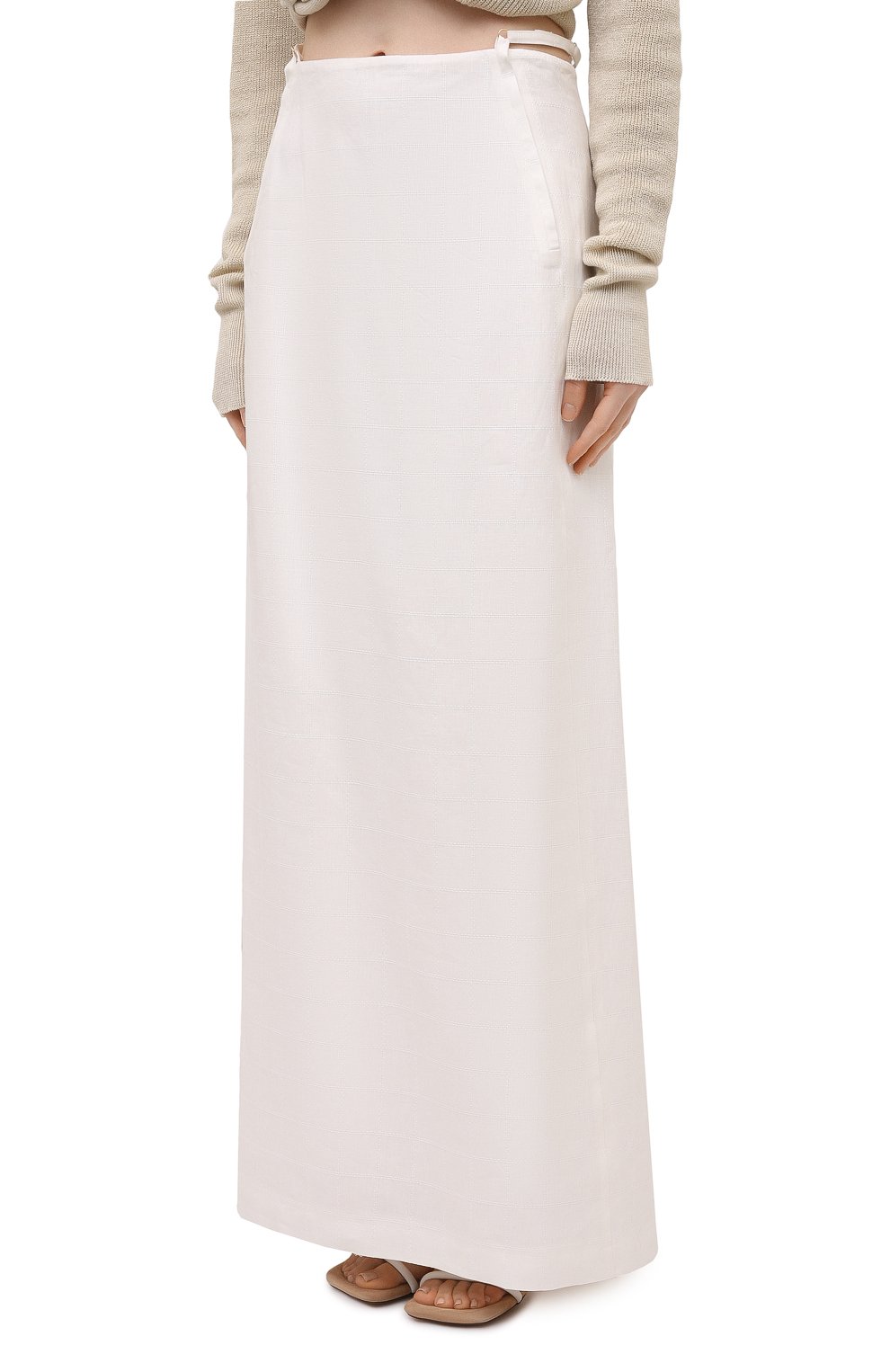 Льняная юбка JACQUEMUS, арт. 211SK02/108114, фото 3
